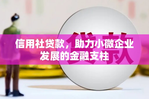 光山信用社贷款，助力小微企业发展的金融支柱