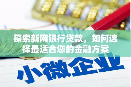 洛宁探索新网银行贷款，如何选择最适合您的金融方案
