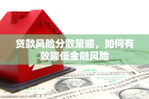成武贷款风险分散策略，如何有效降低金融风险