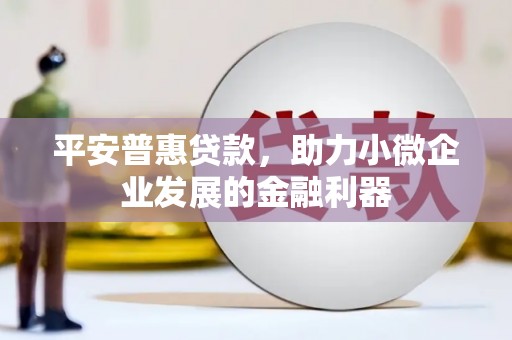 广平平安普惠贷款，助力小微企业发展的金融利器