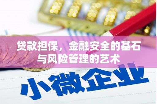 沙洋贷款担保，金融安全的基石与风险管理的艺术