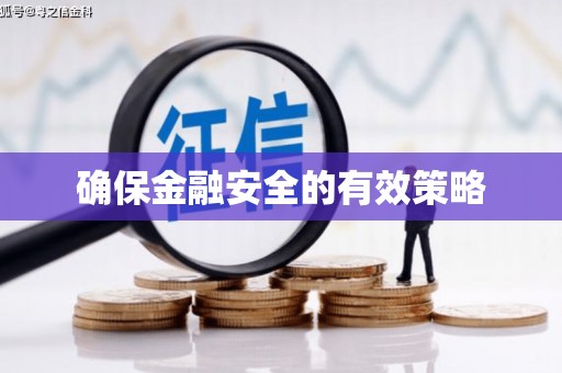 武陵源确保金融安全的有效策略
