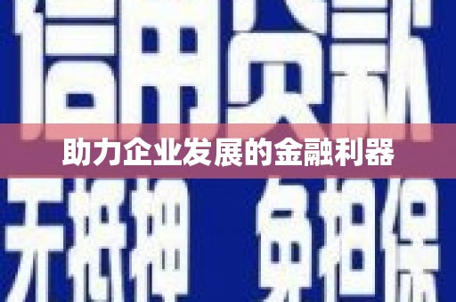 九龙助力企业发展的金融利器